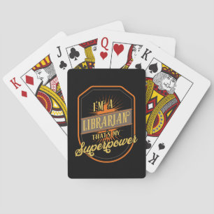 Librarian Playing Cards