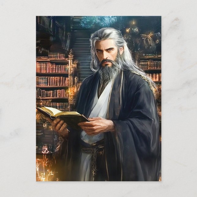 Librarian Postcard (Front)