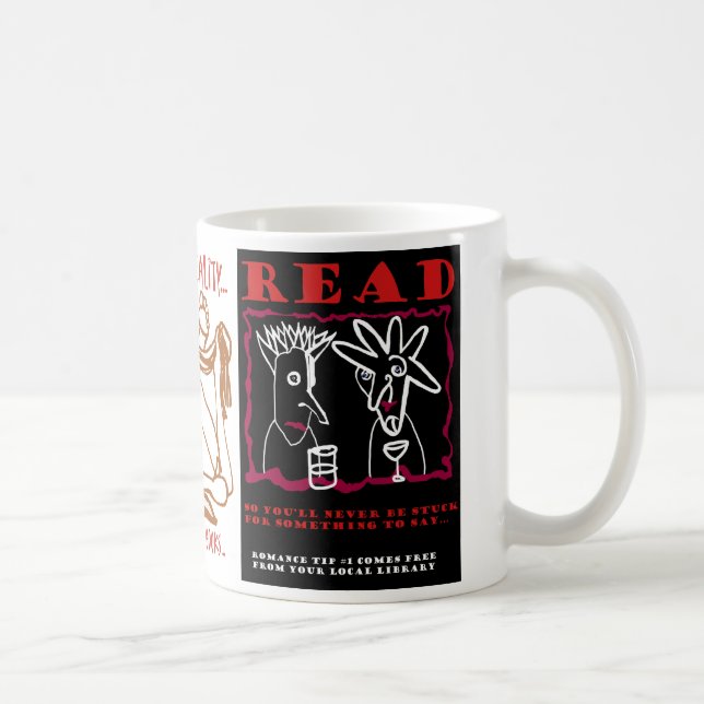 Librarian READ mug (Right)