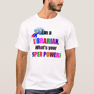Librarian Superhero T-Shirt