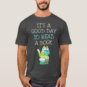 Librarian Teacher Good Day to Read a Book Book Lo T-Shirt