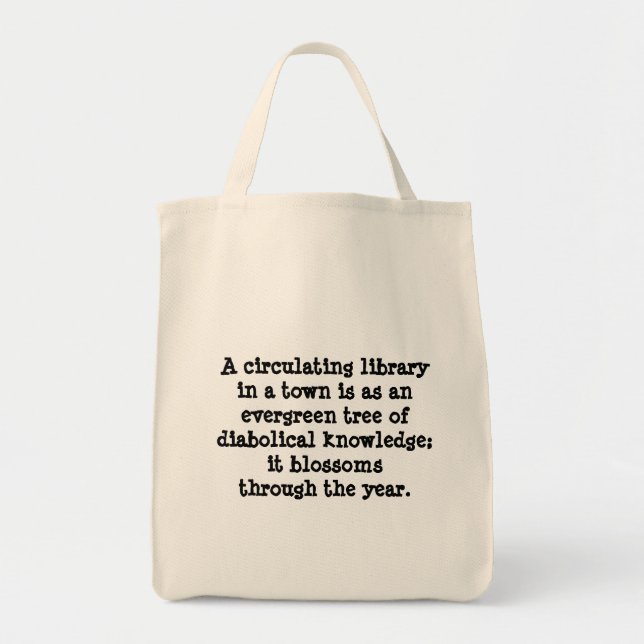 Librarian tote bag (Front)