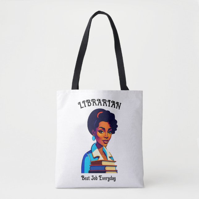 Librarian Tote Bag (Front)