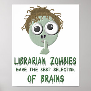 Librarian Zombies - Poster