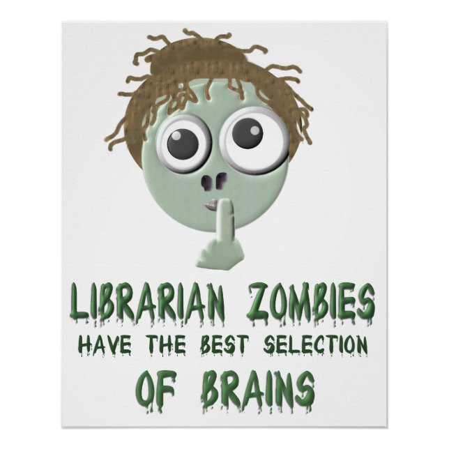 Librarian Zombies - Poster (Front)