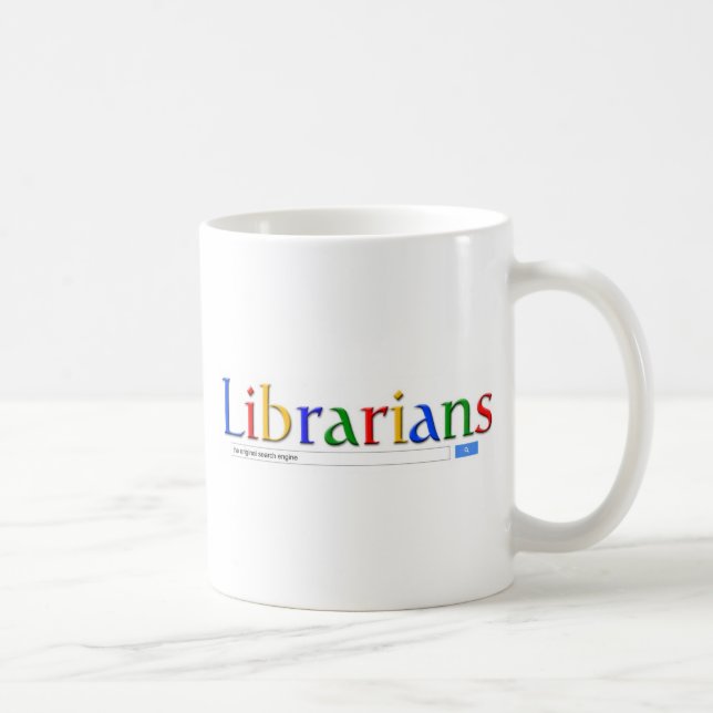 librarians the original search engine coffee mug (Right)
