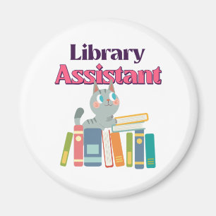 Library Assistant Magnet