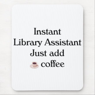 Library Assistant Mouse Pad