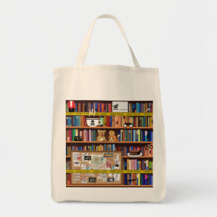 Library Book Bag Cosy Mysteries Bookshelf