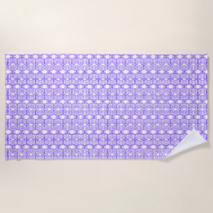 Library Book Pattern Beach Towel