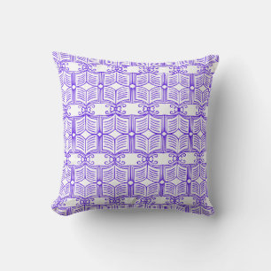 Library Book Pattern Cushion