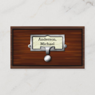 Library Books Catalogue Writer Author Librarian Wo Business Card