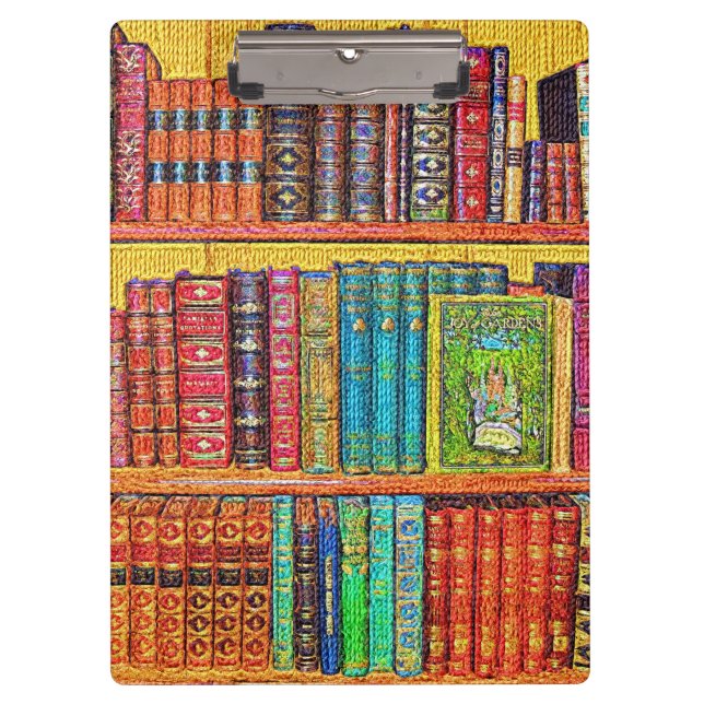 Library Books Clipboard (Front)