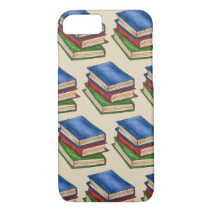 Library Books Teacher Librarian School Reading iPhone 8/7 Case