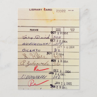 Library Card 23322