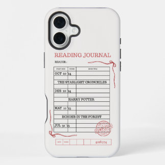 Library Card Aesthetic Phone Case