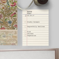 Library Card Due Date RSVP