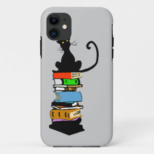 Library Cat iPhone 11 Case
