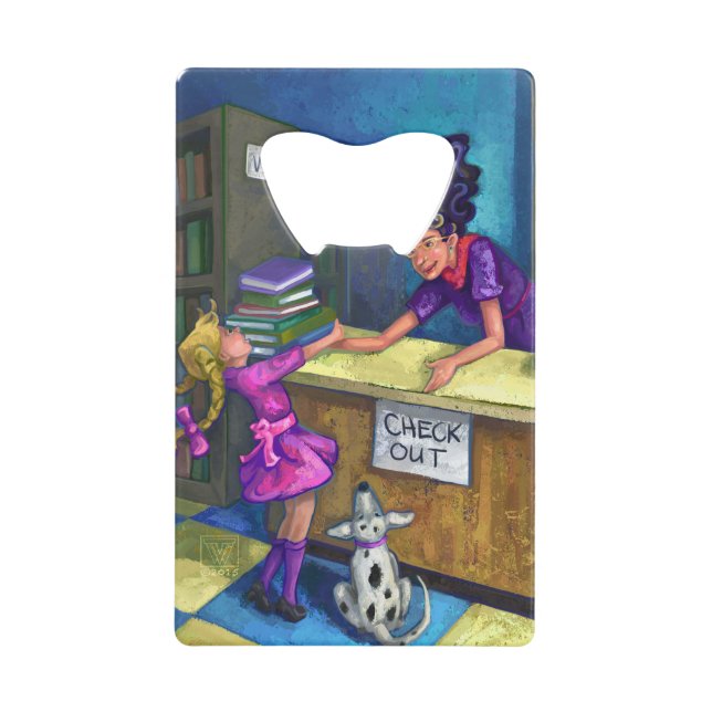 Library Check Out (Front)