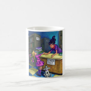 Library Check Out Coffee Mug