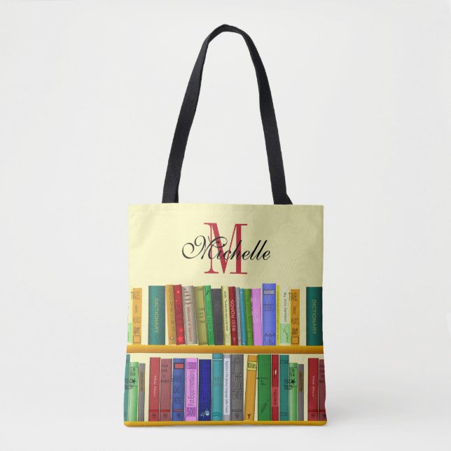 Library for genius. Books for clever students Tote Bag (Front)