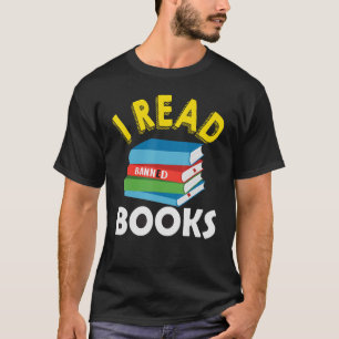 Library  For Women Bookworm Book I Read Banned Boo T-Shirt