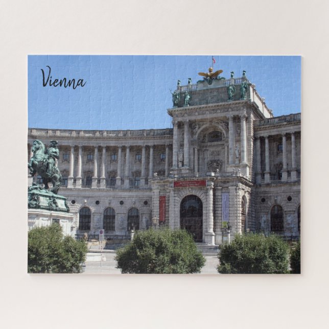 library hofburg wien jigsaw puzzle (Horizontal)