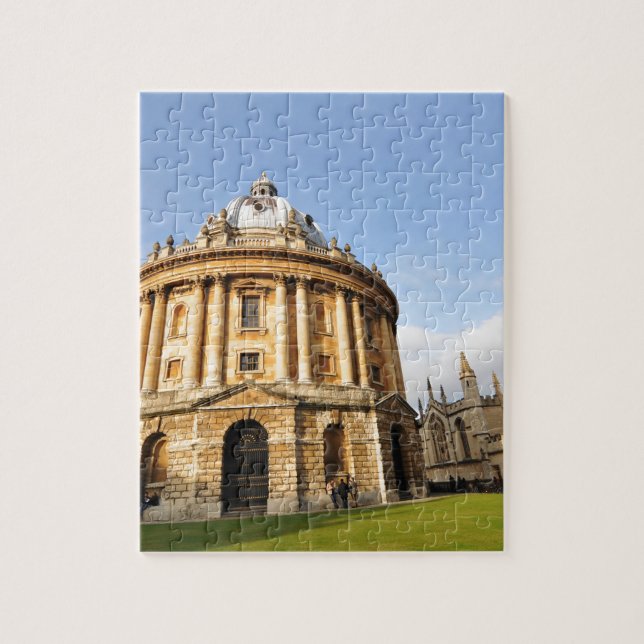 Library in Oxford, England Jigsaw Puzzle (Vertical)