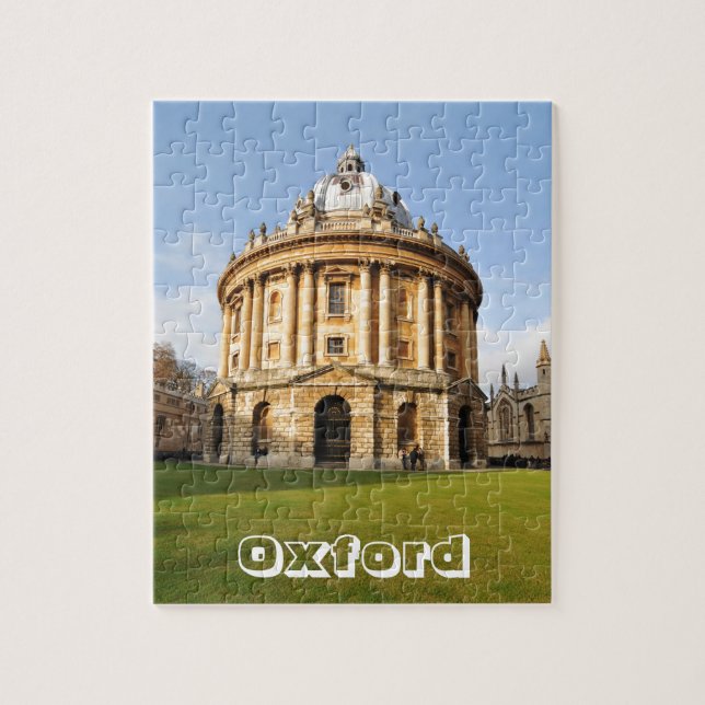 Library in Oxford, England Jigsaw Puzzle (Vertical)
