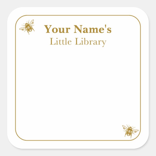 Library Labels (Front)