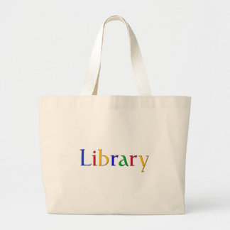 Library Large Tote Bag