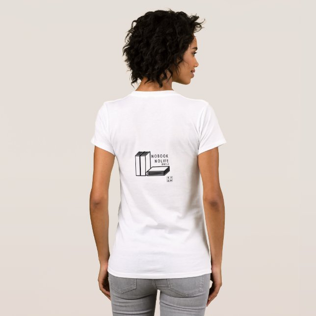 Library Life T T-Shirt (Back Full)