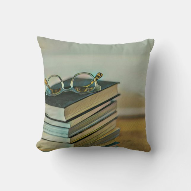 Library lover gift cushion (Front)