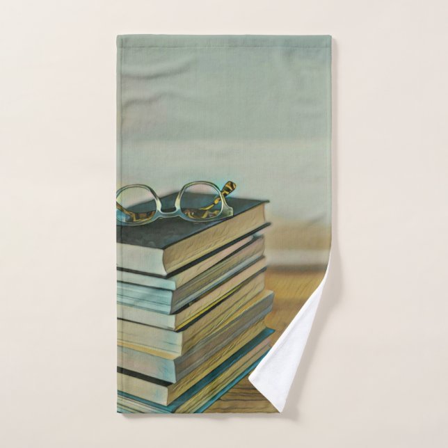 Library lover gift hand towel (Hand Towel)