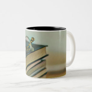 Library lover gift Two-Tone coffee mug