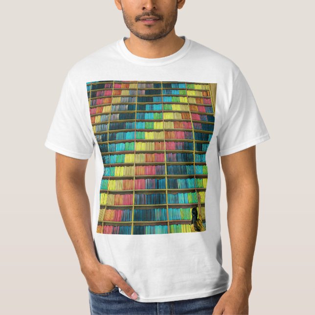 Library Lovers Gift T-Shirt (Front)