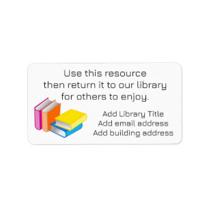 Library / Media Centre Labels