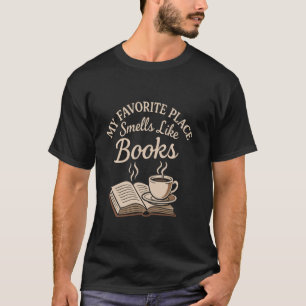 Library Nerd Book Lover Introvert Quiet Life Publi T-Shirt