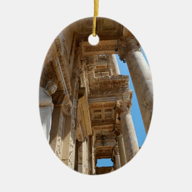 Library of Celsus Ornament (Front)