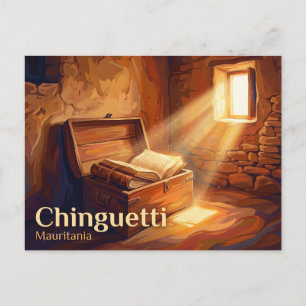 Library of Chinguetti Mauritania Postcard