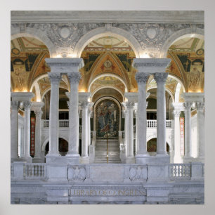 Library of Congress 20x20 Poster