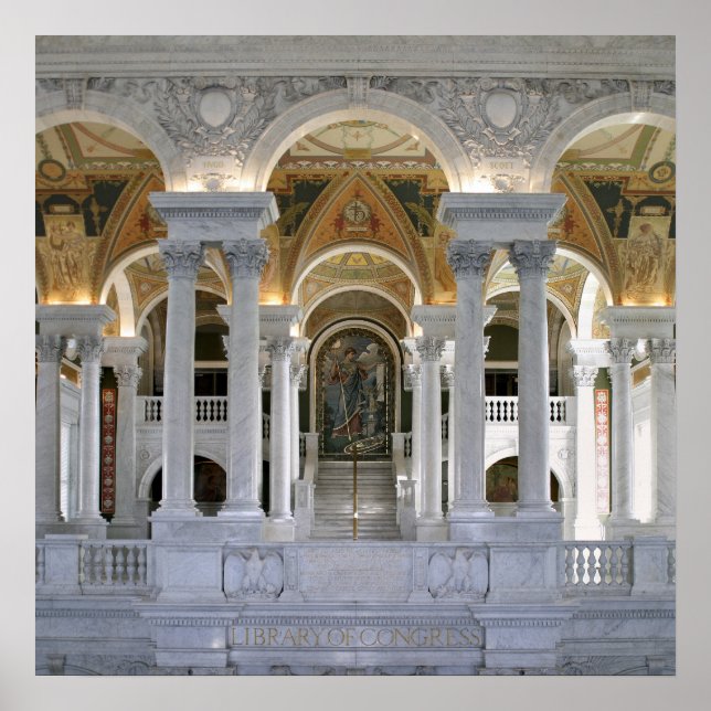 Library of Congress 20x20 Poster (Front)