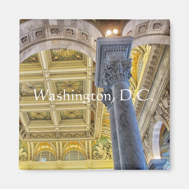Library of Congress ceiling Magnet (Front)