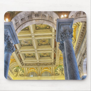 Library of Congress ceiling Mouse Pad