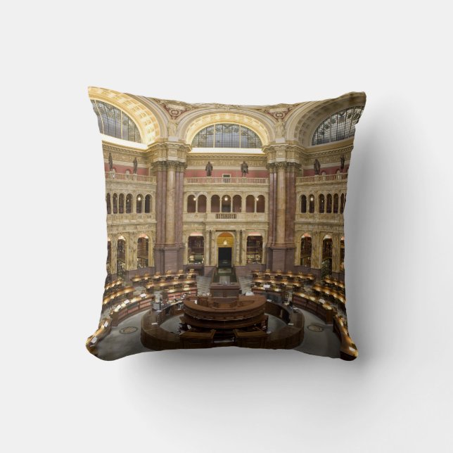 Library of Congress Cushion (Front)