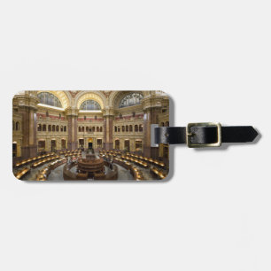 Library of Congress Luggage Tag