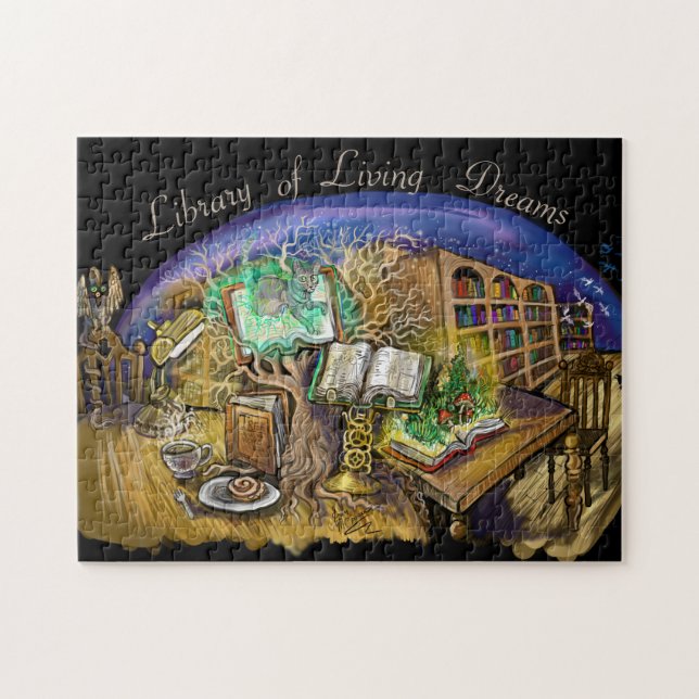 Library of Living Dreams Jigsaw Puzzle (Horizontal)