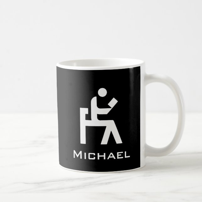 Library Reading Room Coffee Mug (Right)