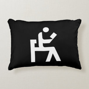Library Reading Room Decorative Cushion