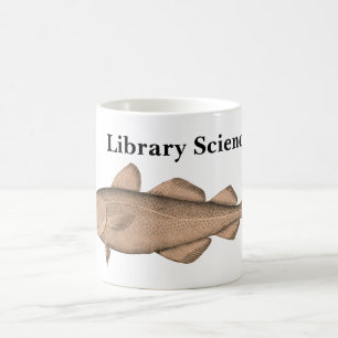Library Sciencer with Cod Mug